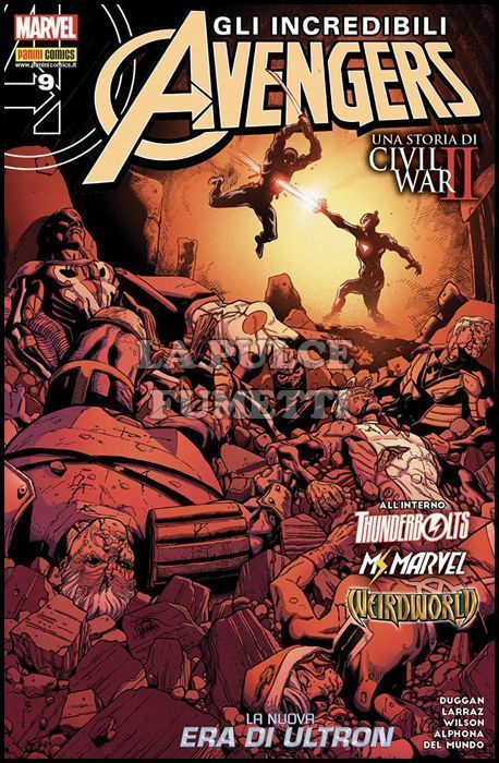 INCREDIBILI AVENGERS #    41 - GLI INCREDIBILI AVENGERS 9 - CIVIL WAR II